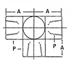 2090 Internal Pipe Tee Adapter